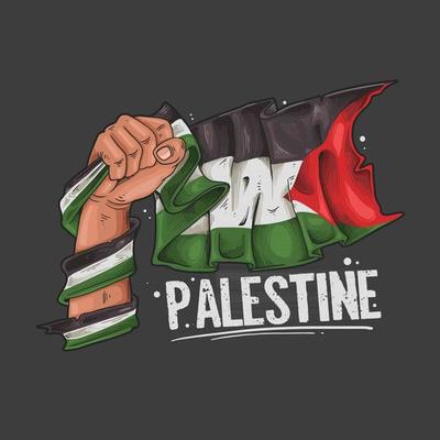 Hand drawn palestine flag 16588917 Vector Art at Vecteezy