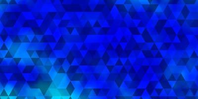 Light BLUE vector backdrop with lines triangles