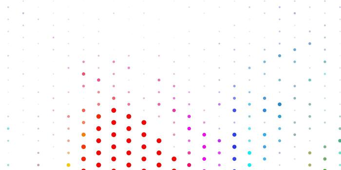 Light multicolor vector texture with disks