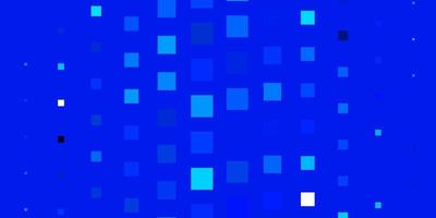 Light BLUE vector background with rectangles