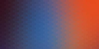 Light Blue Red vector texture in rectangular style