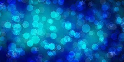 Light BLUE vector pattern with spheres