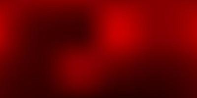 Dark Red vector blurred backdrop