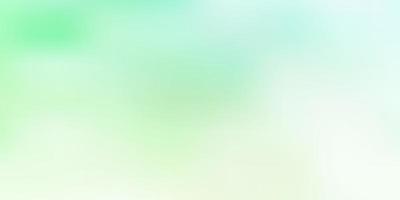 Light green vector blurred backdrop