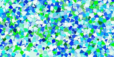 Light blue vector background with triangles