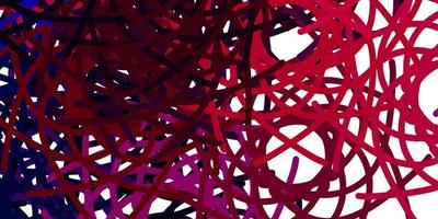 patrón de vector rosa púrpura claro con formas abstractas