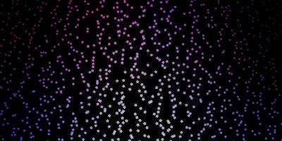 Dark Blue Red vector background with small and big stars Colorful illustration in abstract style with gradient stars Pattern for websites landing pages