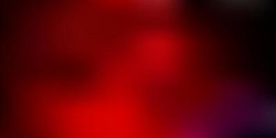 Dark blue red vector blurred pattern