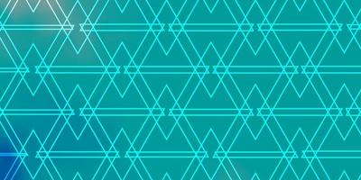 Light Blue Green vector pattern with polygonal style Abstract gradient illustration with triangles Pattern for websites