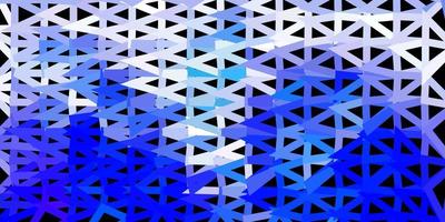 Dark blue vector gradient polygon texture