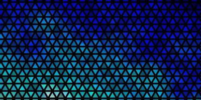 textura de vector azul claro con estilo triangular