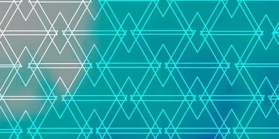 Light BLUE vector template with crystals triangles Modern abstract illustration with colorful triangles Template for landing pages