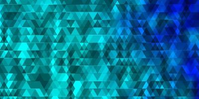 Light BLUE vector backdrop with lines triangles