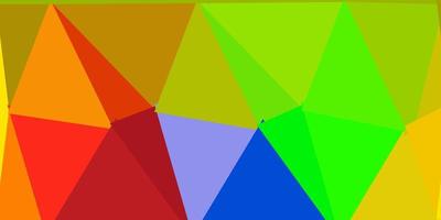 Light multicolor vector abstract triangle template