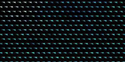 Light BLUE vector background with triangles