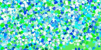 Light blue vector background with triangles
