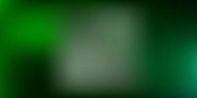 Dark Green vector gradient blur texture