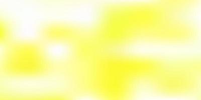 Light yellow vector abstract blur texture