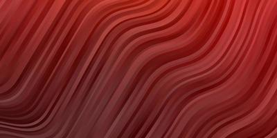 Dark Red vector pattern with curved lines Abstract illustration with bandy gradient lines Pattern for websites landing pages