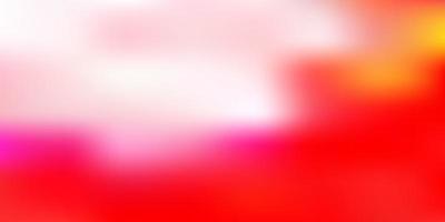 Light red vector abstract blur backdrop