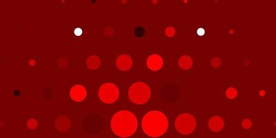 Light Red vector layout with circle shapes Abstract illustration with colorful spots in nature style Pattern for wallpapers curtains