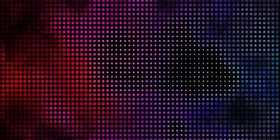 Dark Pink Green vector pattern with circles Colorful illustration with gradient dots in nature style Pattern for websites landing pages