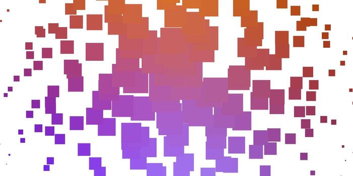 textura de vector amarillo rosa claro en estilo rectangular ilustración de degradado abstracto con patrón de rectángulos para folletos de negocios folletos