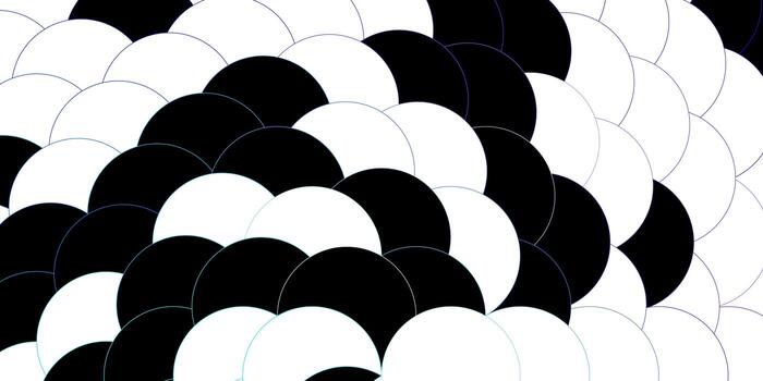 diseño de vector azul rosa oscuro con formas de círculo diseño decorativo abstracto en estilo degradado con diseño de burbujas para sus comerciales