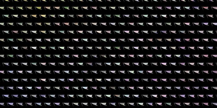 patrón de vector multicolor claro con estilo poligonal