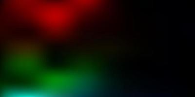 Dark multicolor vector gradient blur pattern