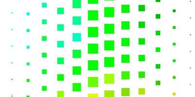 Light Green Yellow vector template in rectangles Modern design with rectangles in abstract style Pattern for websites landing pages