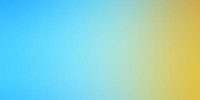 Ilustración abstracta de gradiente de fondo borroso abstracto de vector amarillo azul claro con fondo de colores borrosos para teléfonos celulares