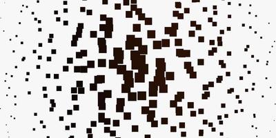 Fondo de vector marrón claro en estilo poligonal nueva ilustración abstracta con plantilla moderna de formas rectangulares para su página de destino