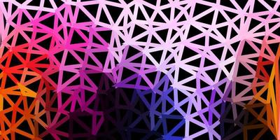textura de triángulo de poli vector amarillo rosa oscuro