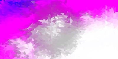 diseño poligonal geométrico vector rosa claro