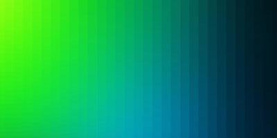 Fondo de vector verde azul claro con rectángulos Ilustración de degradado abstracto con rectángulos de colores El mejor diseño para su banner de cartel publicitario