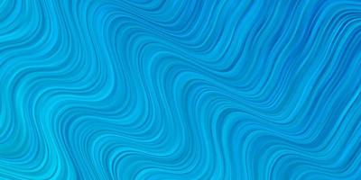Light BLUE vector backdrop with curves Colorful illustration with curved lines Best design for your ad poster banner