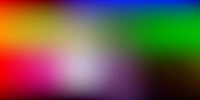 Light Multicolor vector gradient blur layout
