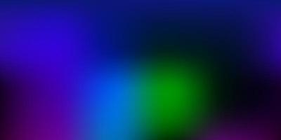 Dark Multicolor vector abstract blur pattern