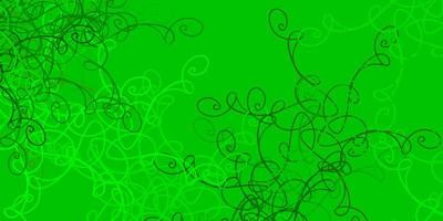 Light Green Yellow vector texture with circular arc