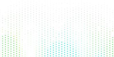 Light green vector template with circles
