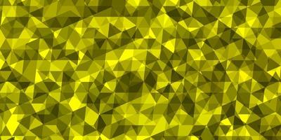 Light Yellow vector pattern with polygonal style