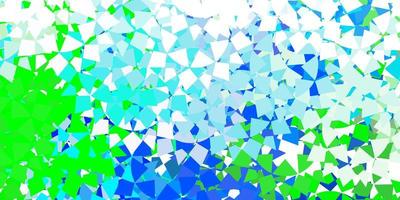 Light blue vector background with triangles