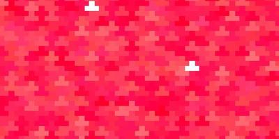 Light Red Yellow vector pattern in square style Illustration with a set of gradient rectangles Pattern for busines booklets leaflets