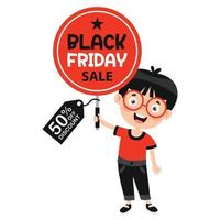 Concept Of Black Friday vector