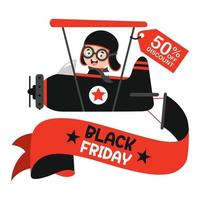 Concept Of Black Friday vector