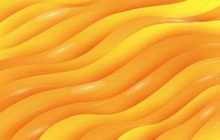 Yellow Wave Gradient Background vector