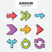 Arrow Icon Set vector