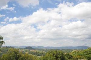 Blue sky background photo