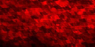 Dark Red vector layout with lines triangles